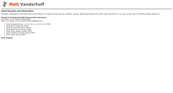 Desktop Screenshot of glock.mattvanderhoff.com